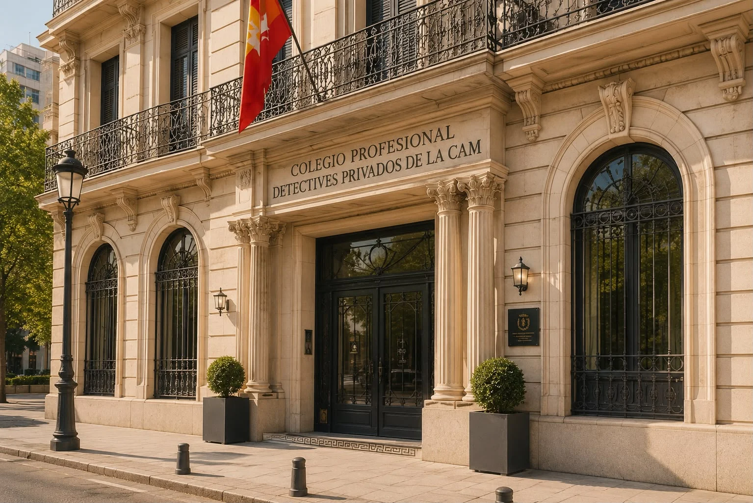 Imagen institucional de Madrid como contexto del proyecto colegial